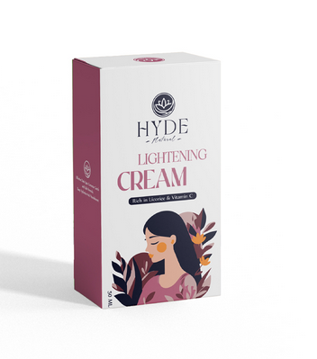 کرم روشن کننده قوی پوست صورت گیاهی هاید