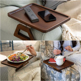 سینی چوبی تاشو دسته مبل