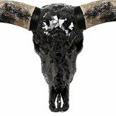 دکور جمجمه گاو ایستاده و دیوارکوب