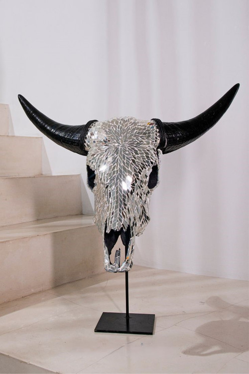 دکور مدرن جمجمه گاو