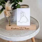 استند چوبی عکس مناسب برای عکسهای خانوادگی