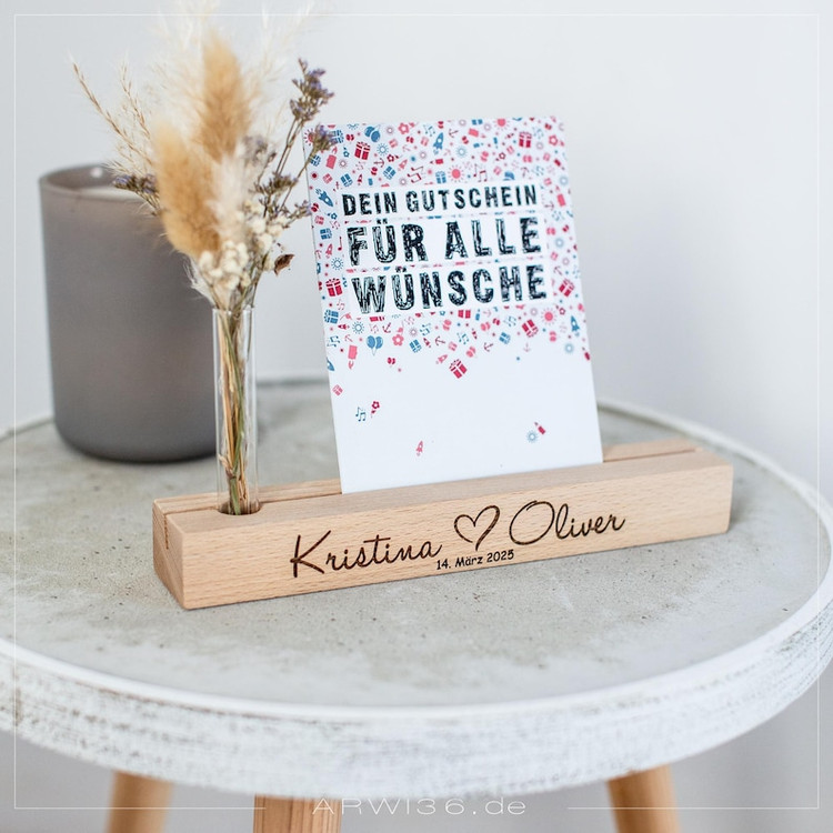 استند عکس چوبی با طراحی مینیمال و مدرن