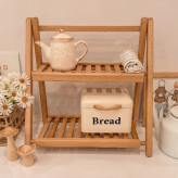 استند دو طبقه بامبو