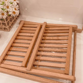 استند دو طبقه بامبو