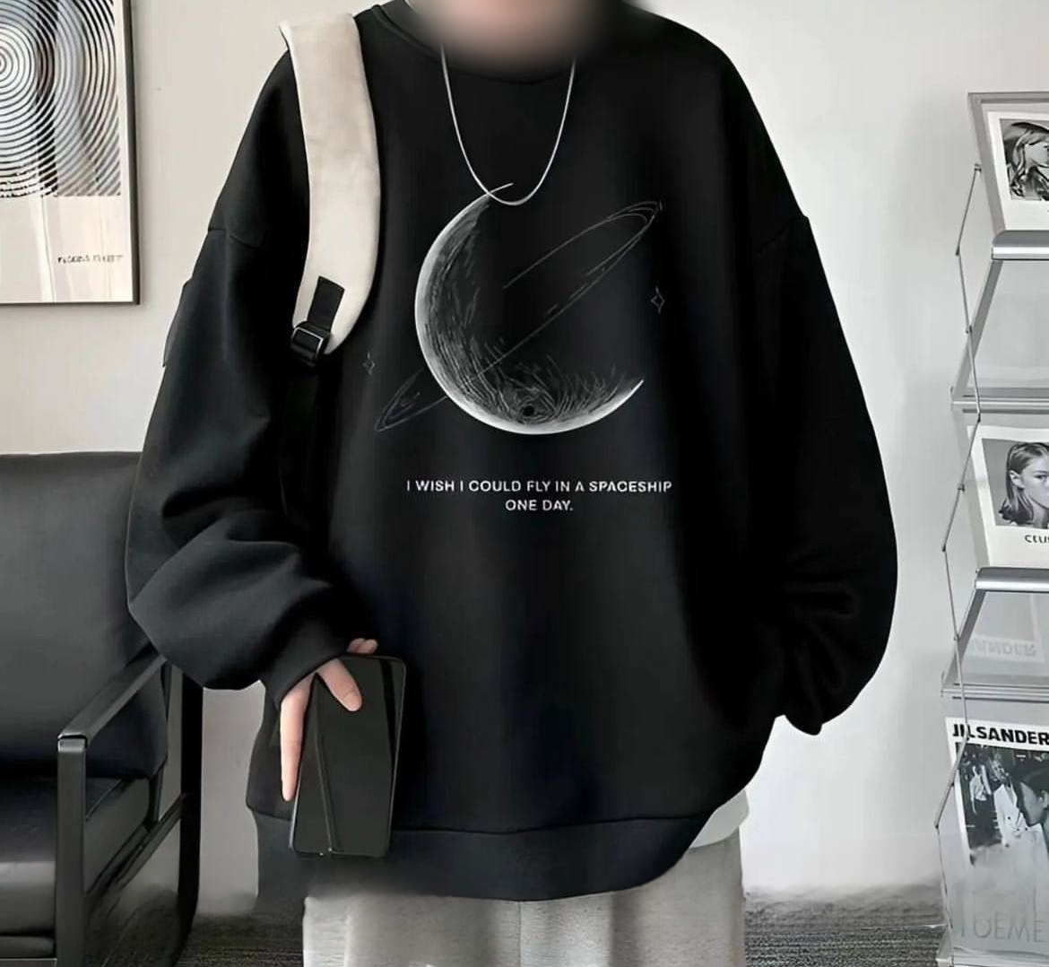 دورس فری سایز داخل کرکی طرح ماه