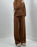 ست بلوز شلوار بافت زنانه فری سایز