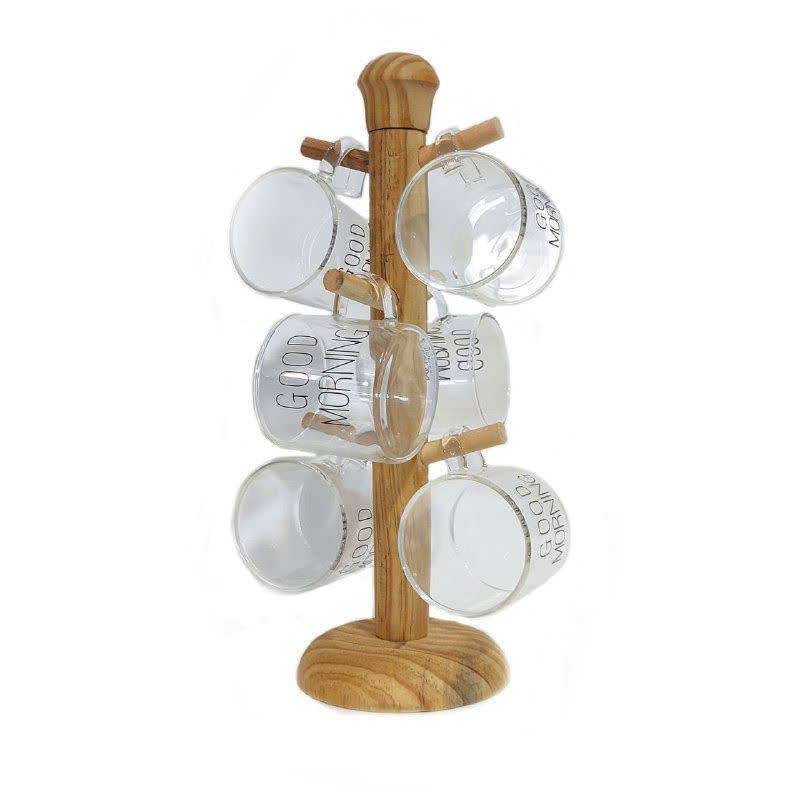 استند چوبی لیوان