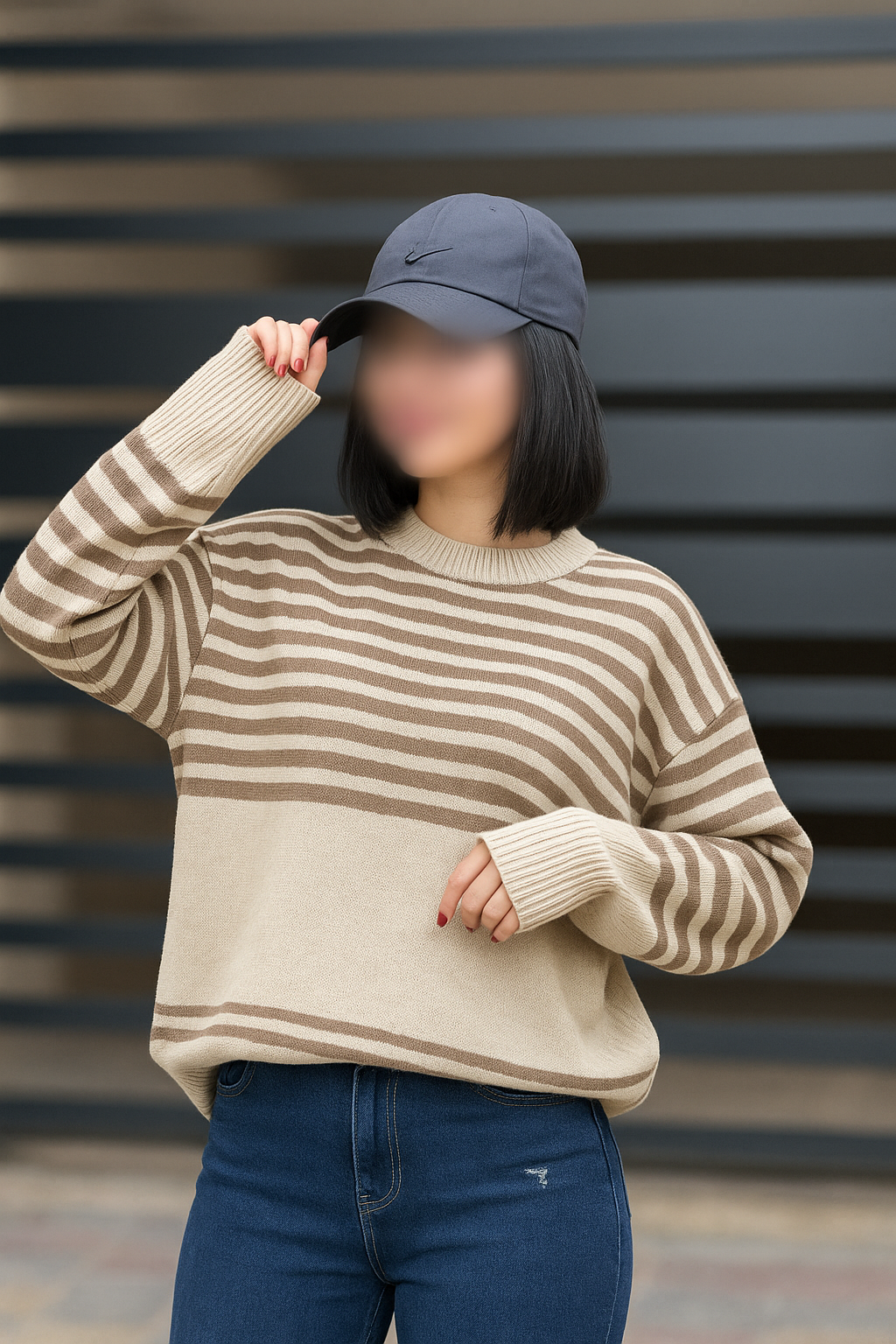 بافت پینترستی فری سایز