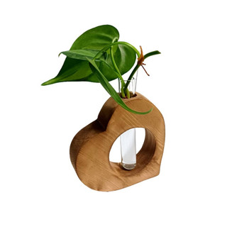 گلدان چوبی