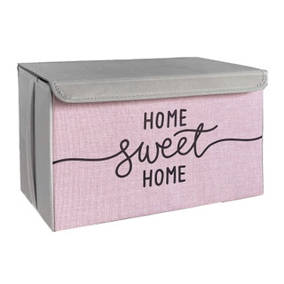 باکس لباس و نظم دهنده طرح لینن مدل HOME SWEET HOME