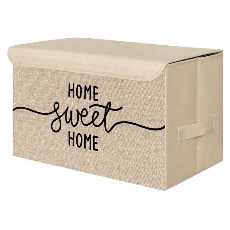 باکس لباس و نظم دهنده طرح لینن مدل HOME SWEET HOME