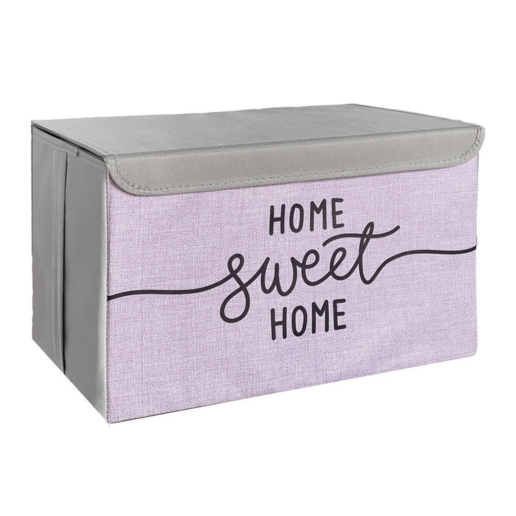باکس لباس و نظم دهنده طرح لینن مدل HOME SWEET HOME
